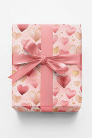Classic Blush Romance Wrapping Paper