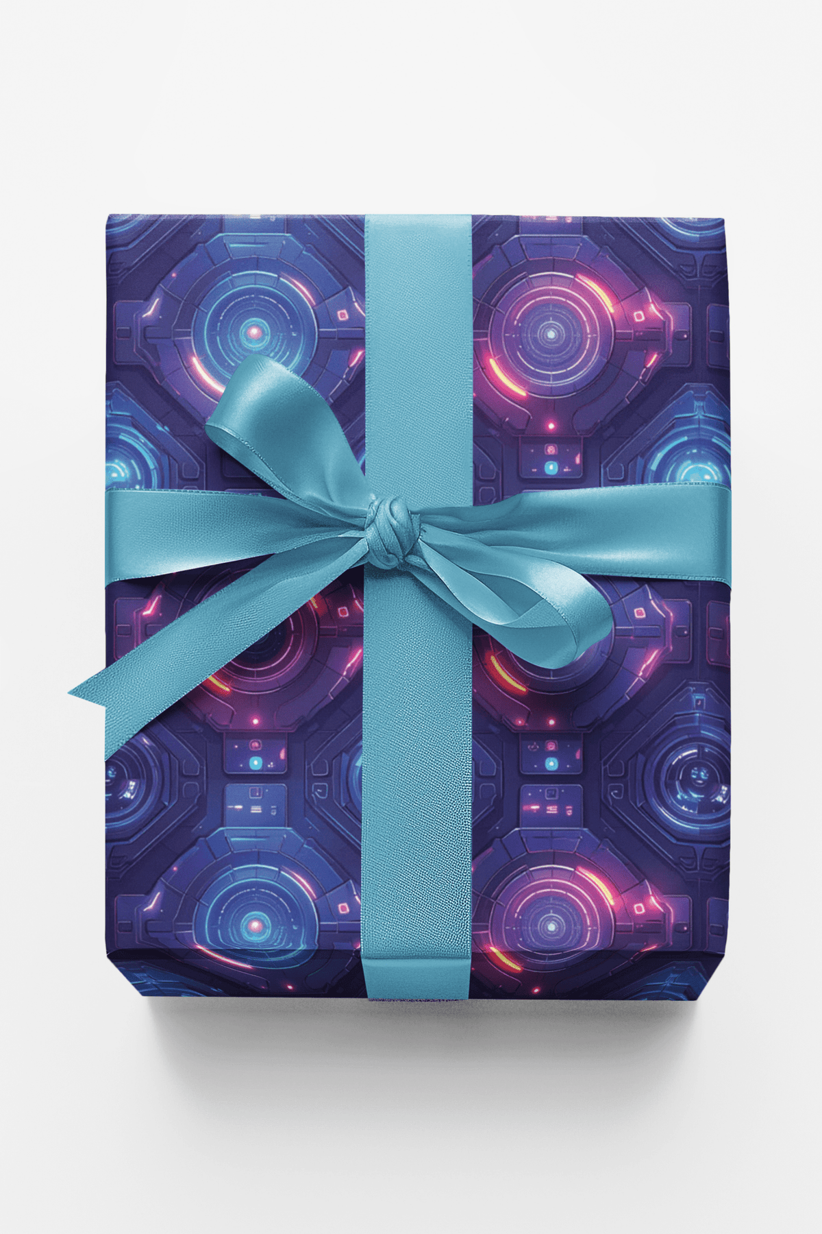 Cyber Spaceship Ui Tech Wrapping Paper