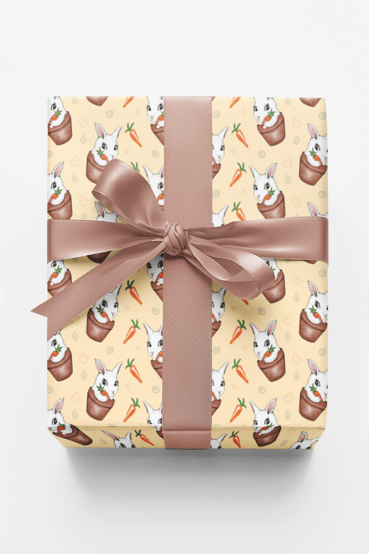 Sweet Garden Bunny Wrapping Paper | Michelle Gilsey | Artist Corner