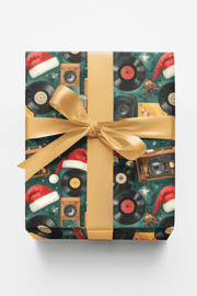 The Merry Record Club Wrapping Paper
