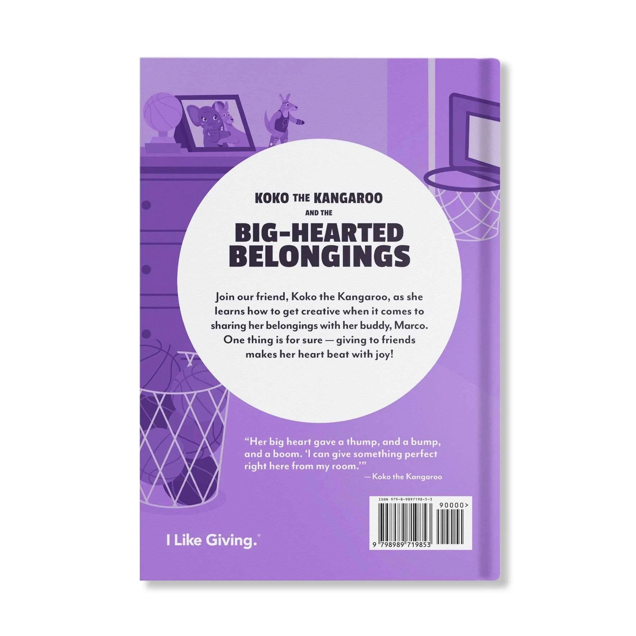 Koko The Kangaroo And The Big-hearted Belongings