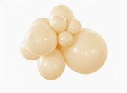 Premium Buttercream Latex Balloon Cluster (5", 11” And 17”)