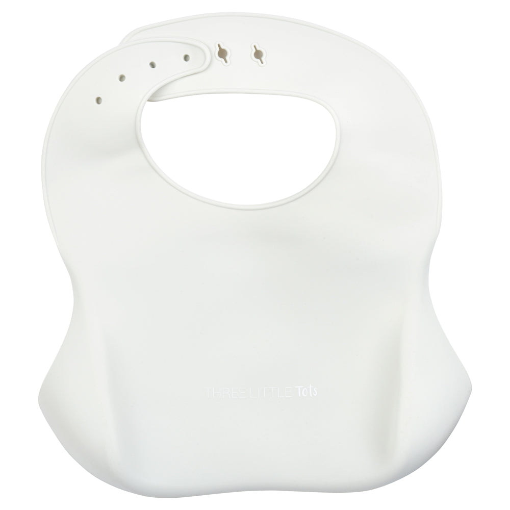 Cloud Silicone Bib With Crumb Catcher