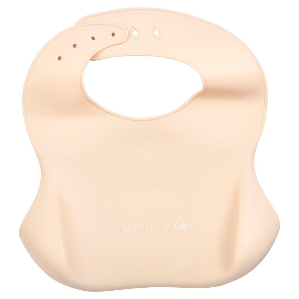 Sugar Cookie Silicone Bib With Crumb Catcher