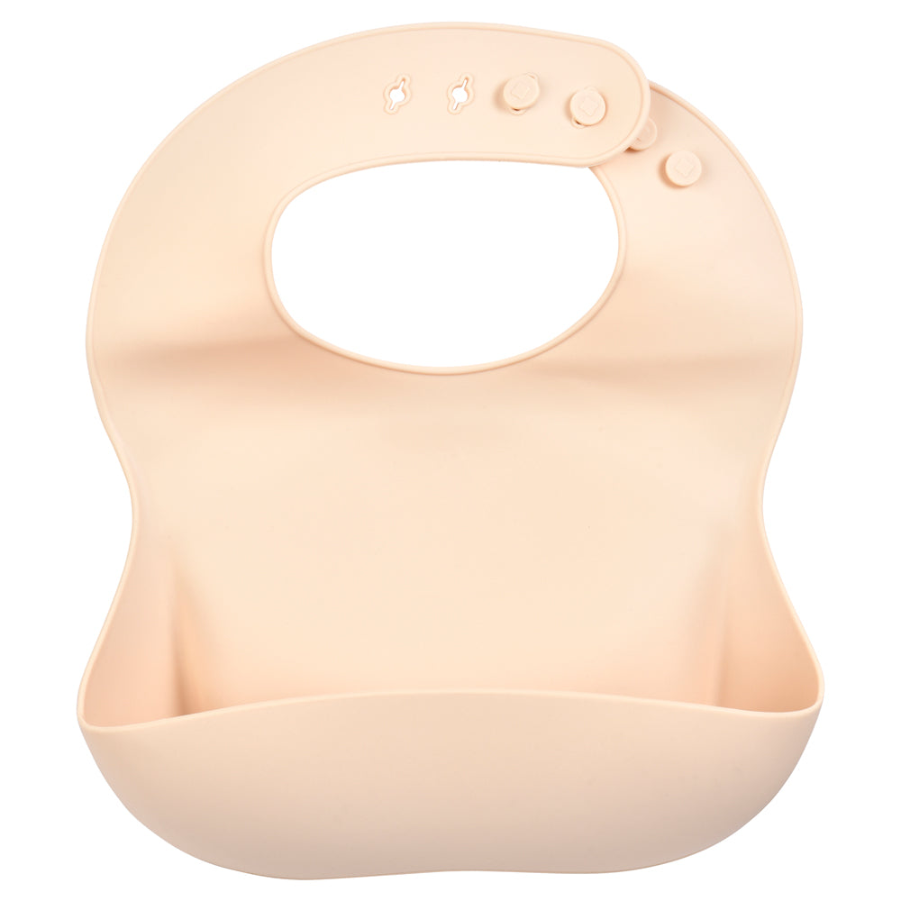 Sugar Cookie Silicone Bib With Crumb Catcher