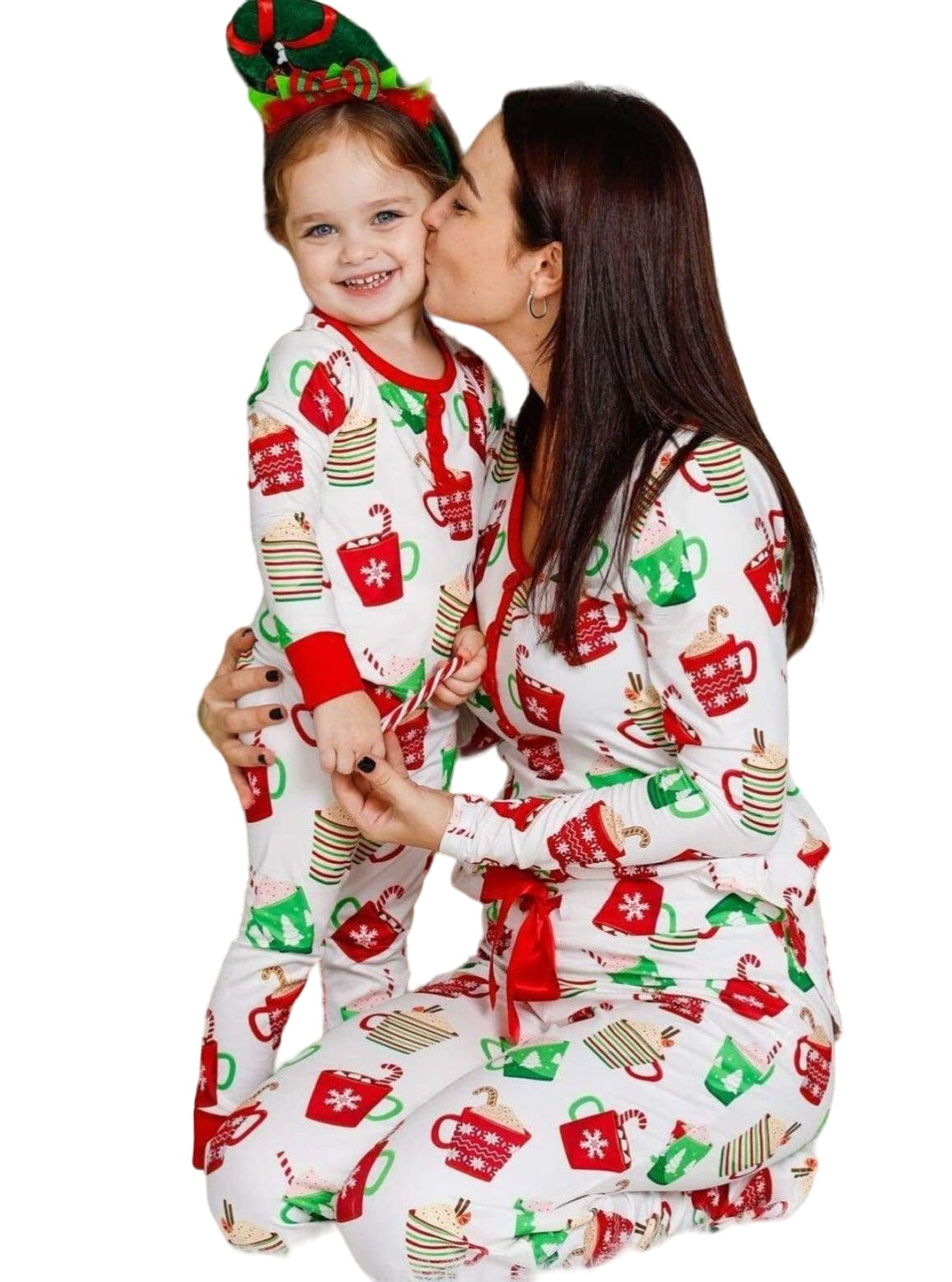 Mommy And Me Christmas Cocoa Pajama Set