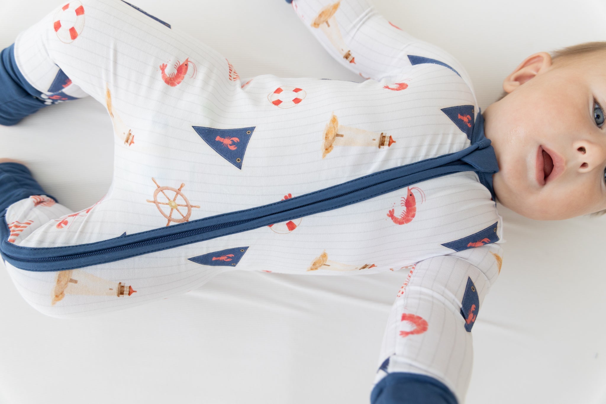 Nautical Baby Pjs