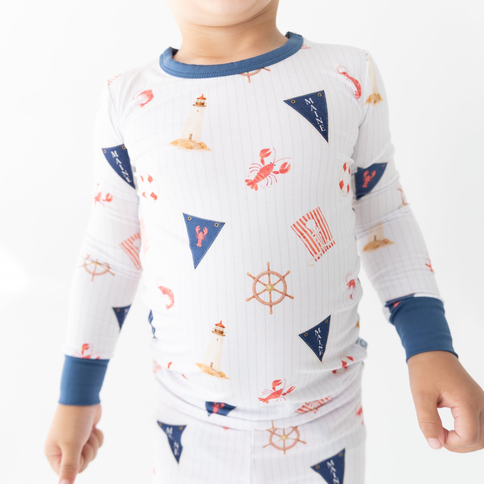 Nautical Toddler Pjs