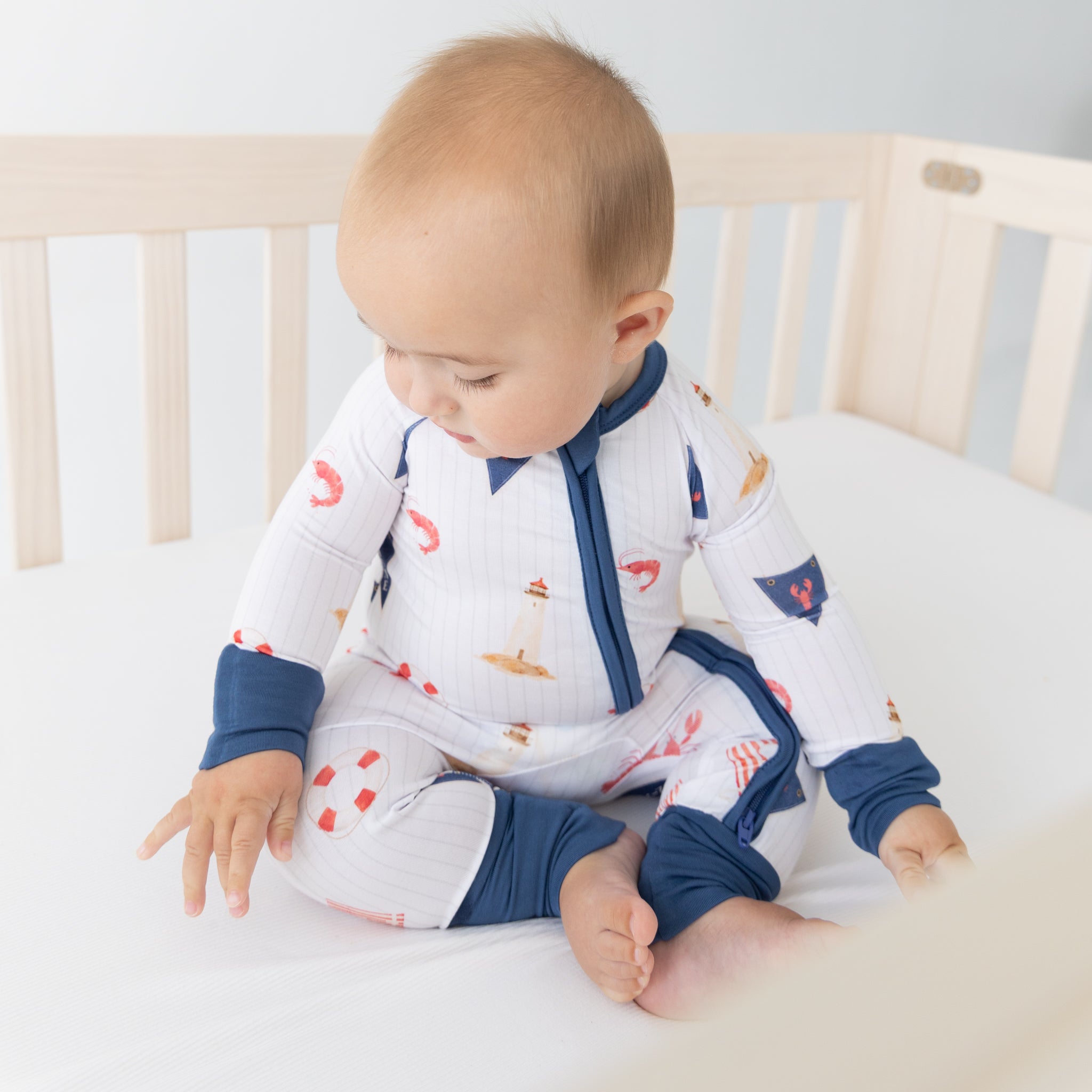Nautical Baby Pjs