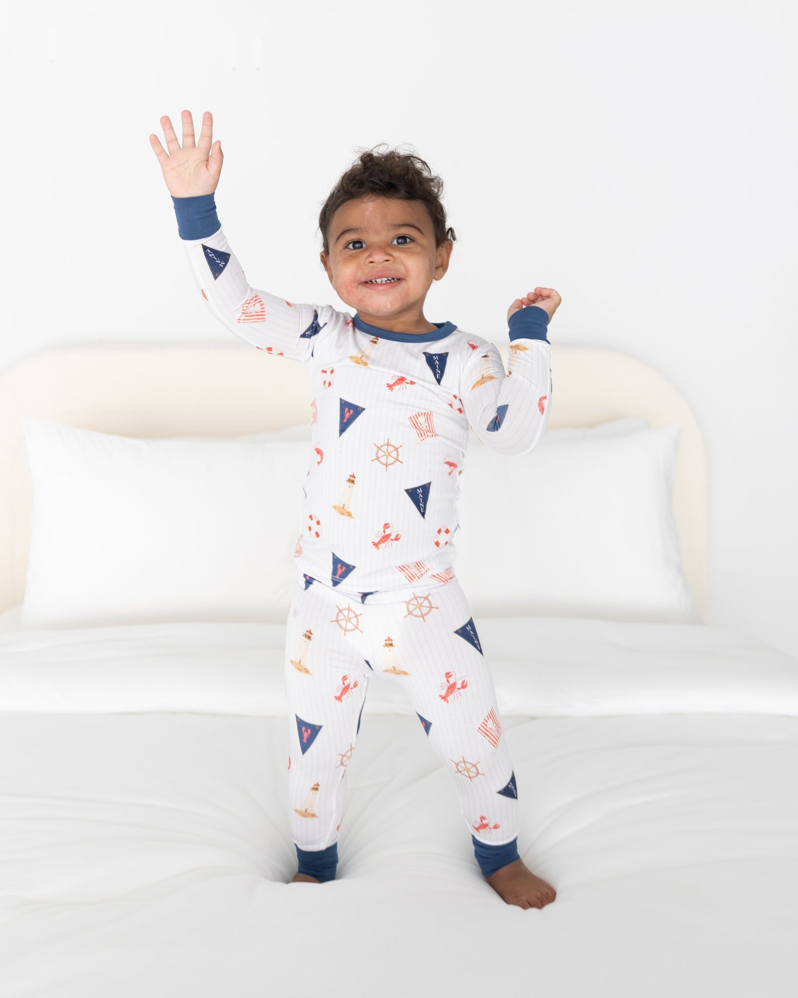 Nautical Toddler Pjs