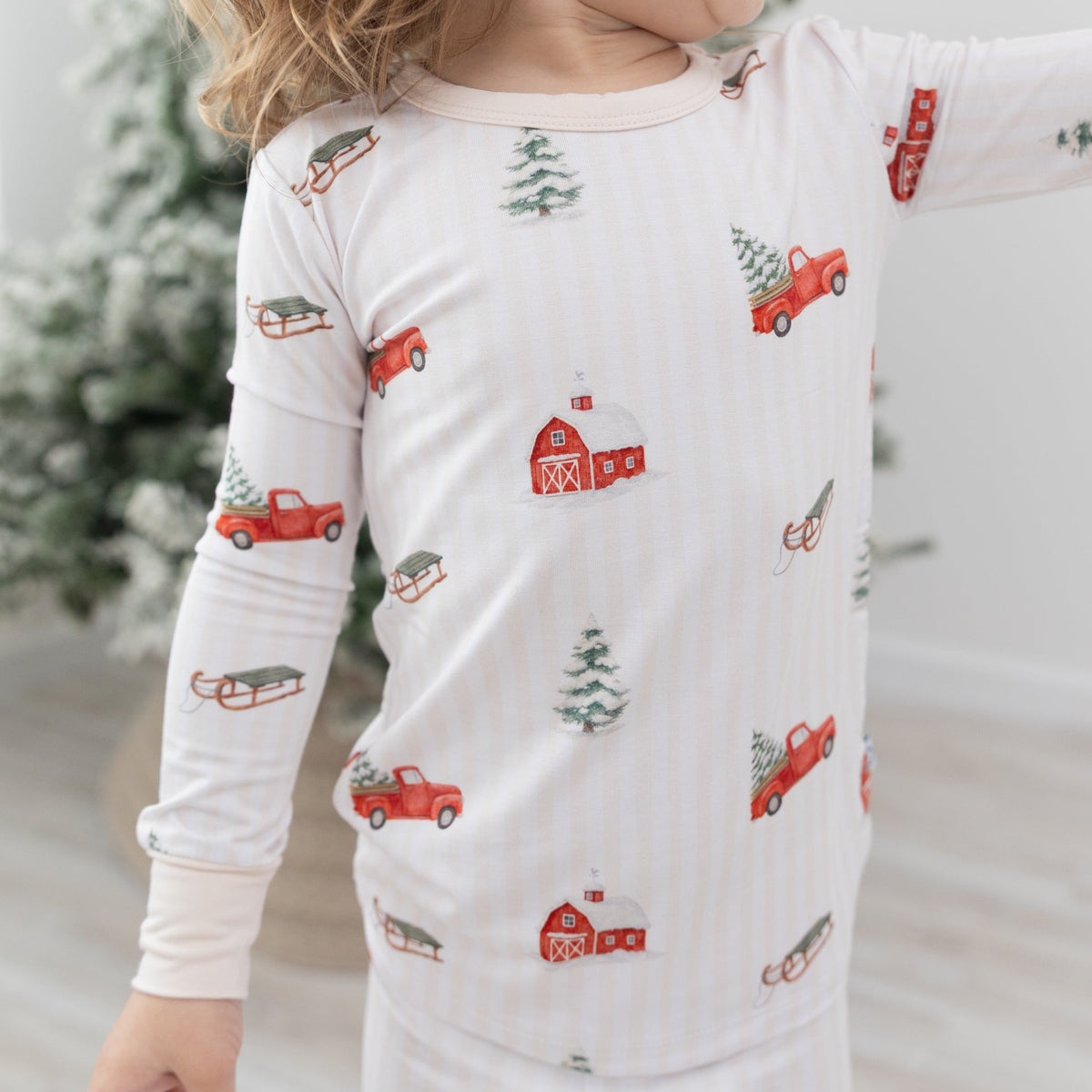 Little Red Truck Toddler Pjs