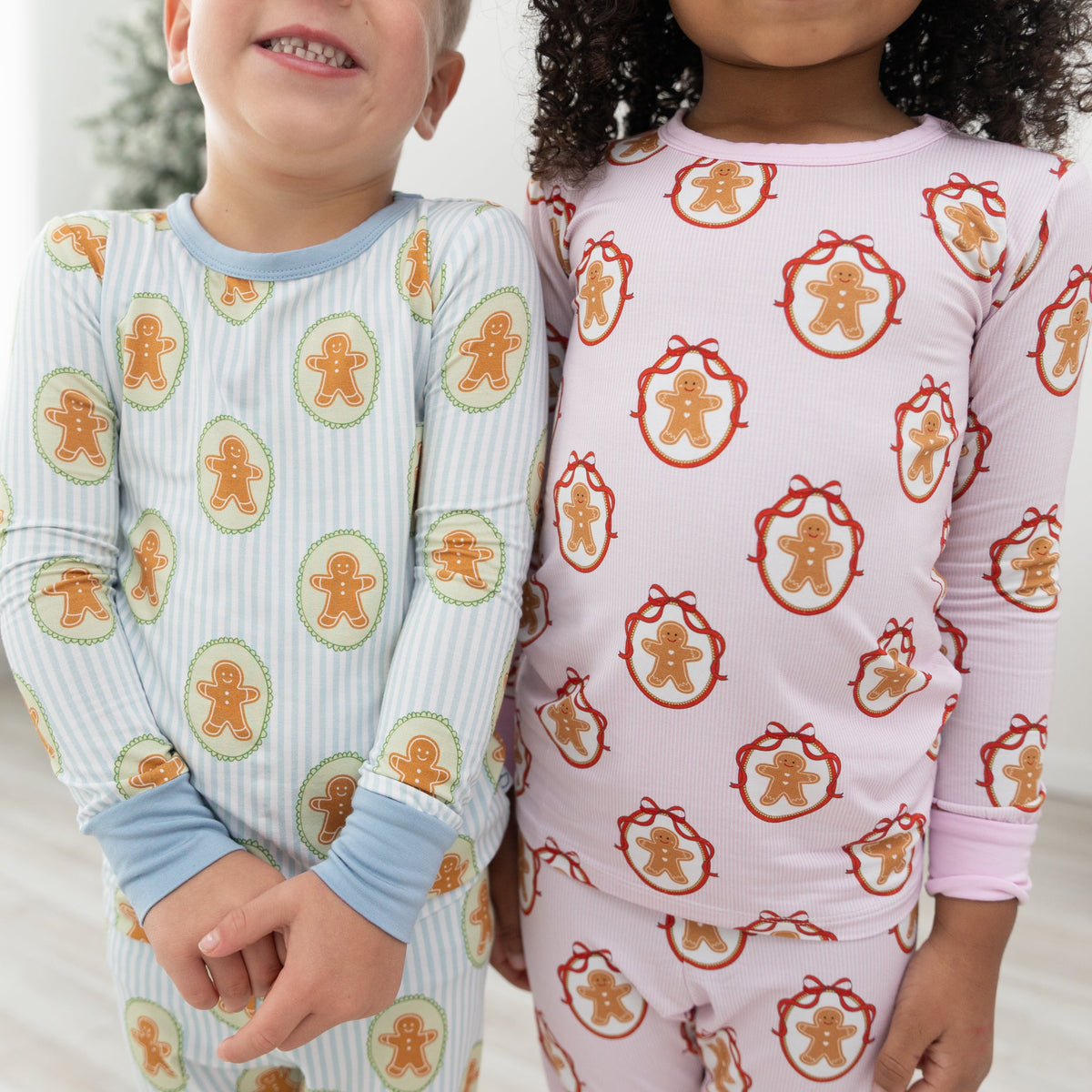 Pink Gingerbread Toddler Pjs