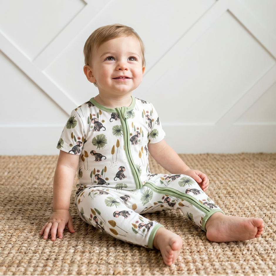 Monkeying Around Romper