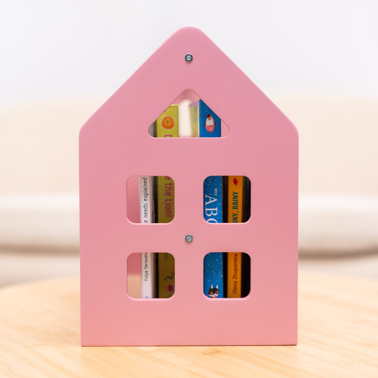 Color Montessori Book Shelves