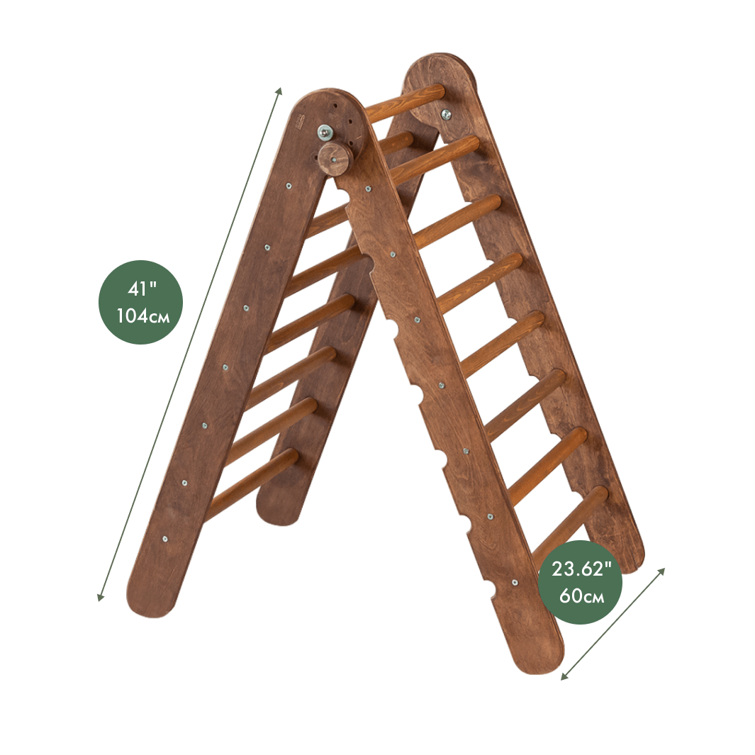Montessori Triangle Ladder - Handmade Climber For Kids 1-7 Y.o.