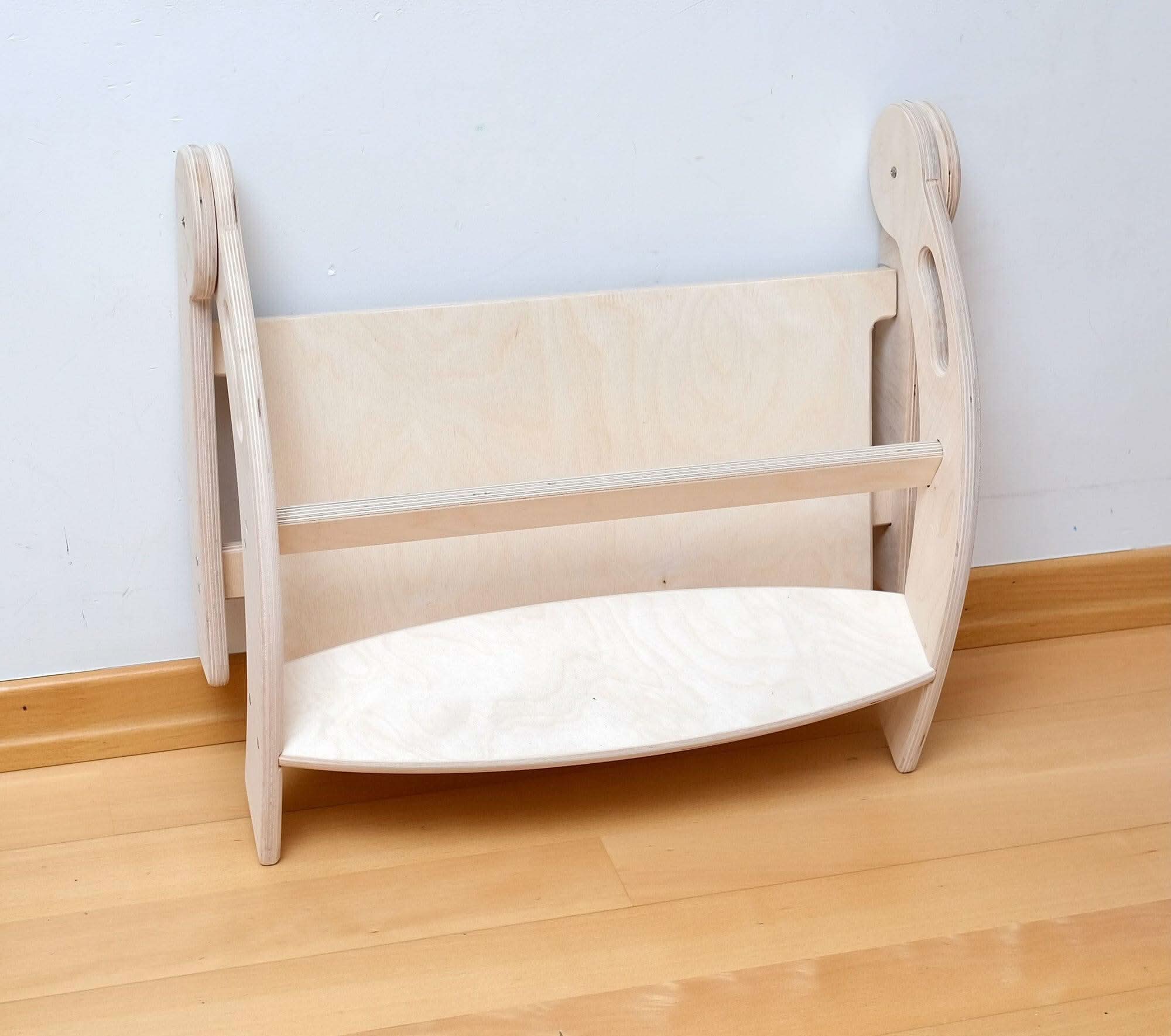 Twins Montessori Kitchen Stool - Wooden Step Stool For Kids