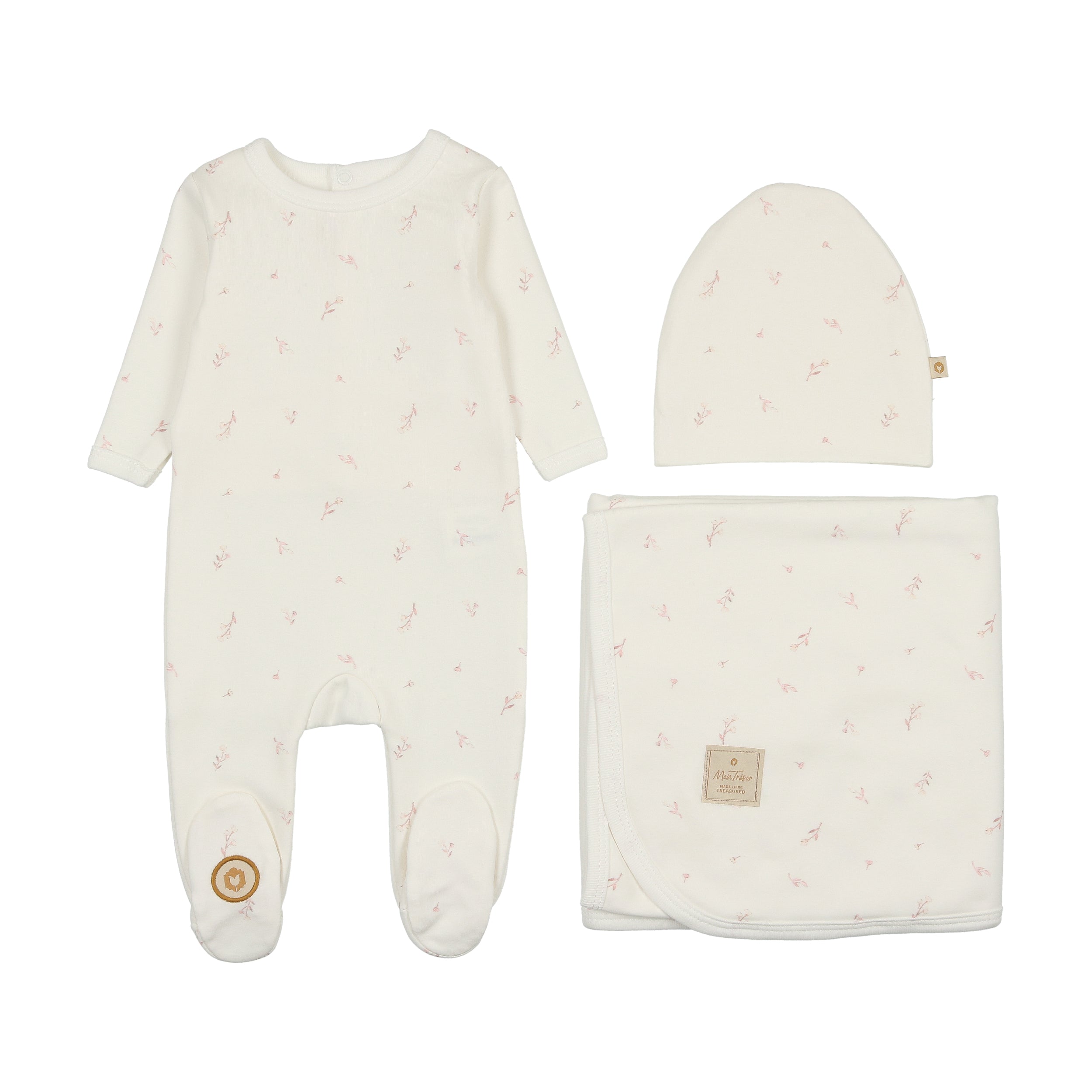 Nature's Print Layette Set