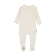 Pointelle Twist Footie