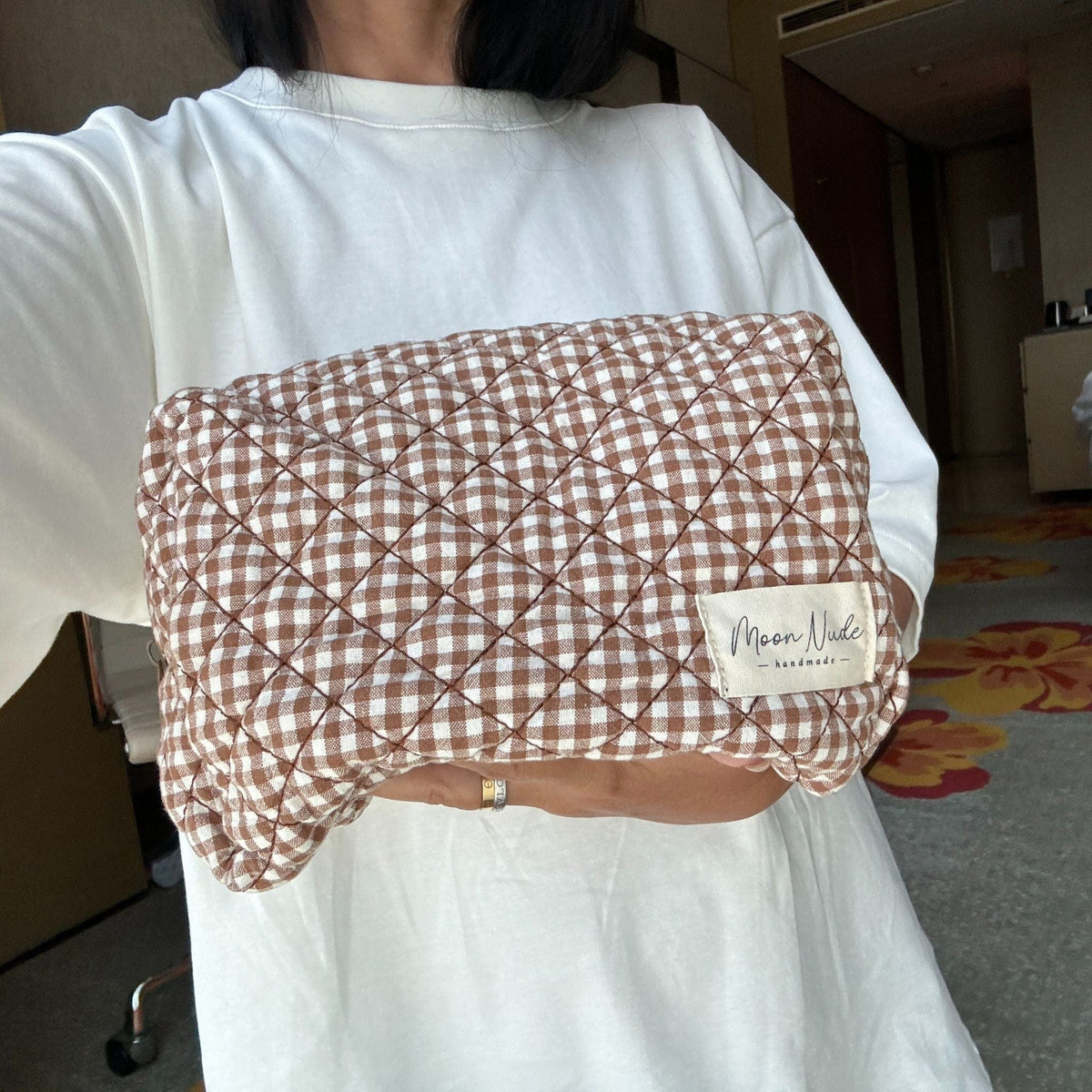 Coffee Large Makeup Bag