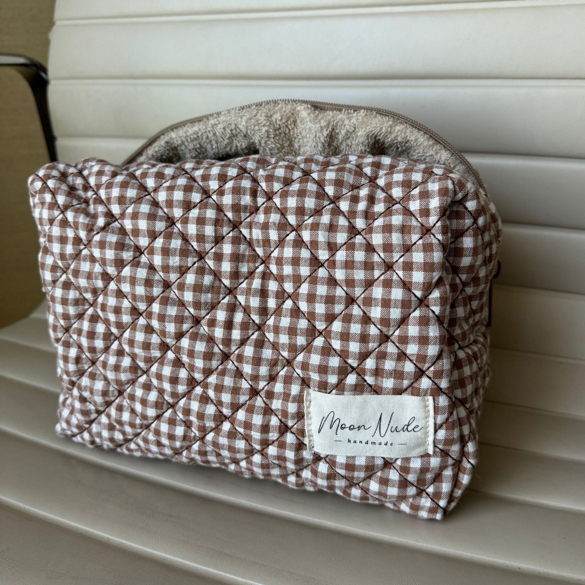 Coffee Large Makeup Bag