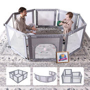 Morphguard | Foldable & Shapeable Baby Toddler Safety Fence Playpen