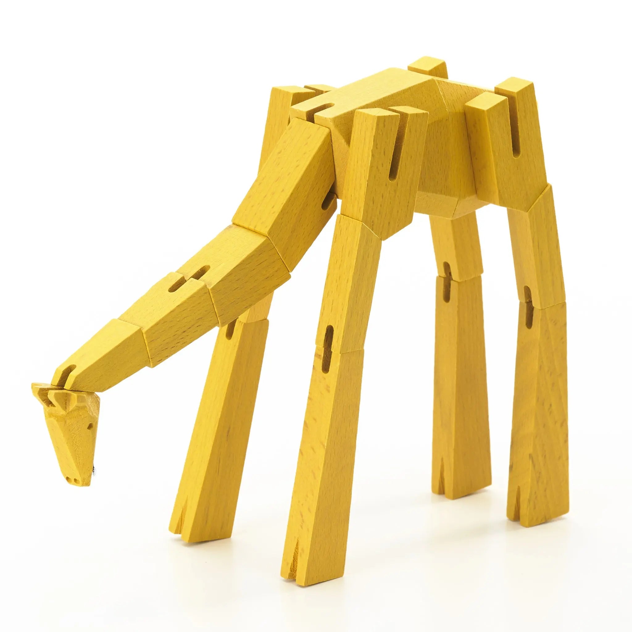 Morphits® Modern Wooden Giraffe Decor – Interactive Puzzle & Art Piece