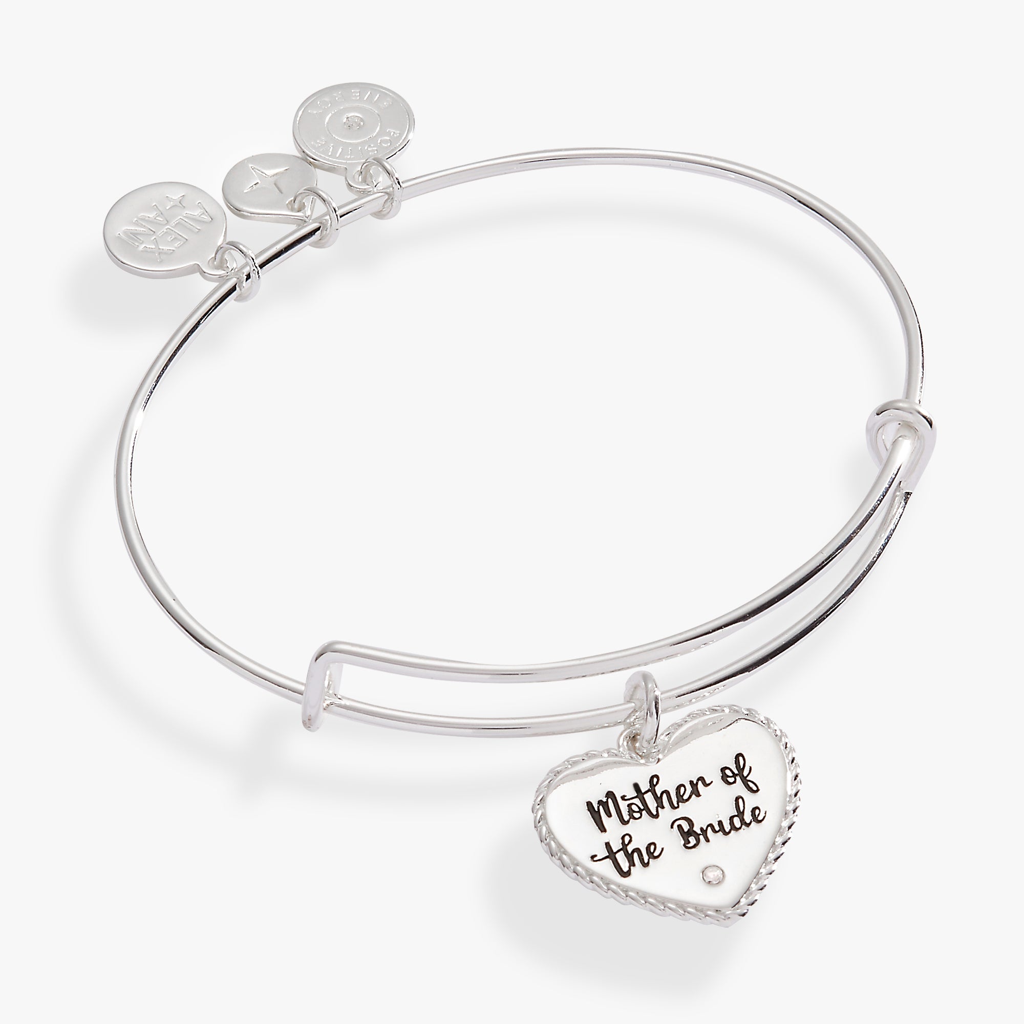 Mother Of The Bride Heart Bangle