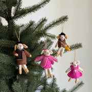 Felt Ornament - Mouse / Girl