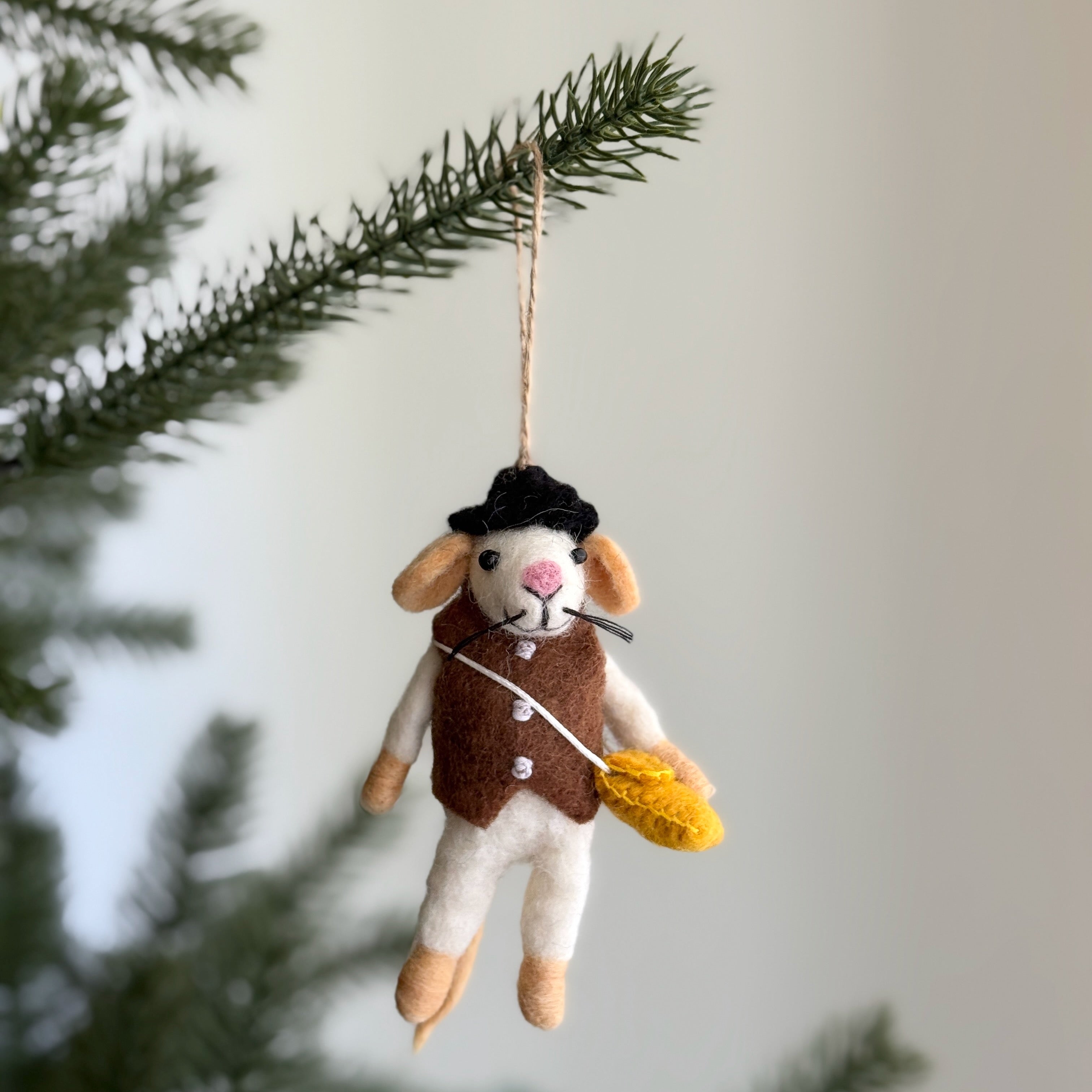 Felt Ornament - Mouse / Girl