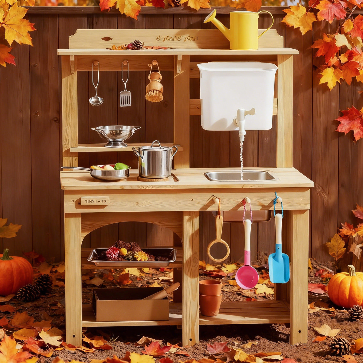 ® Mud Kitchen - Duoplay Outdoor Play Kitchen For Kids