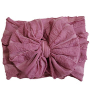 Mulberry | Signature Ruffled Baby Headband
