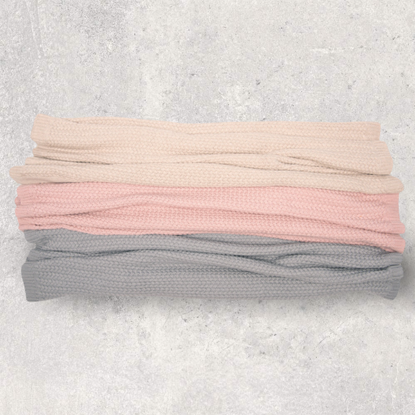 Criss Cross Organic Cotton Baby Blanket And Lovie Set