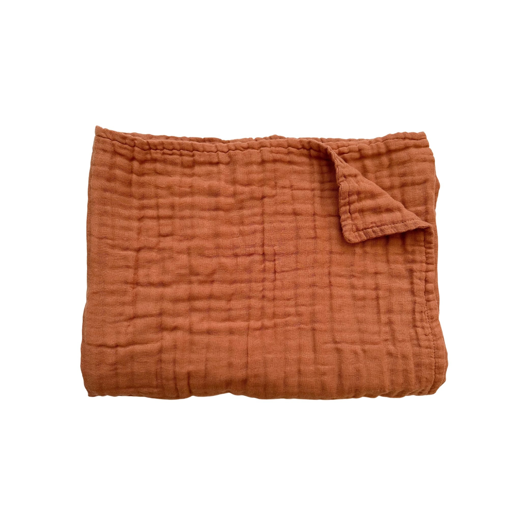 Muslin 6-layer Blanket - Copper