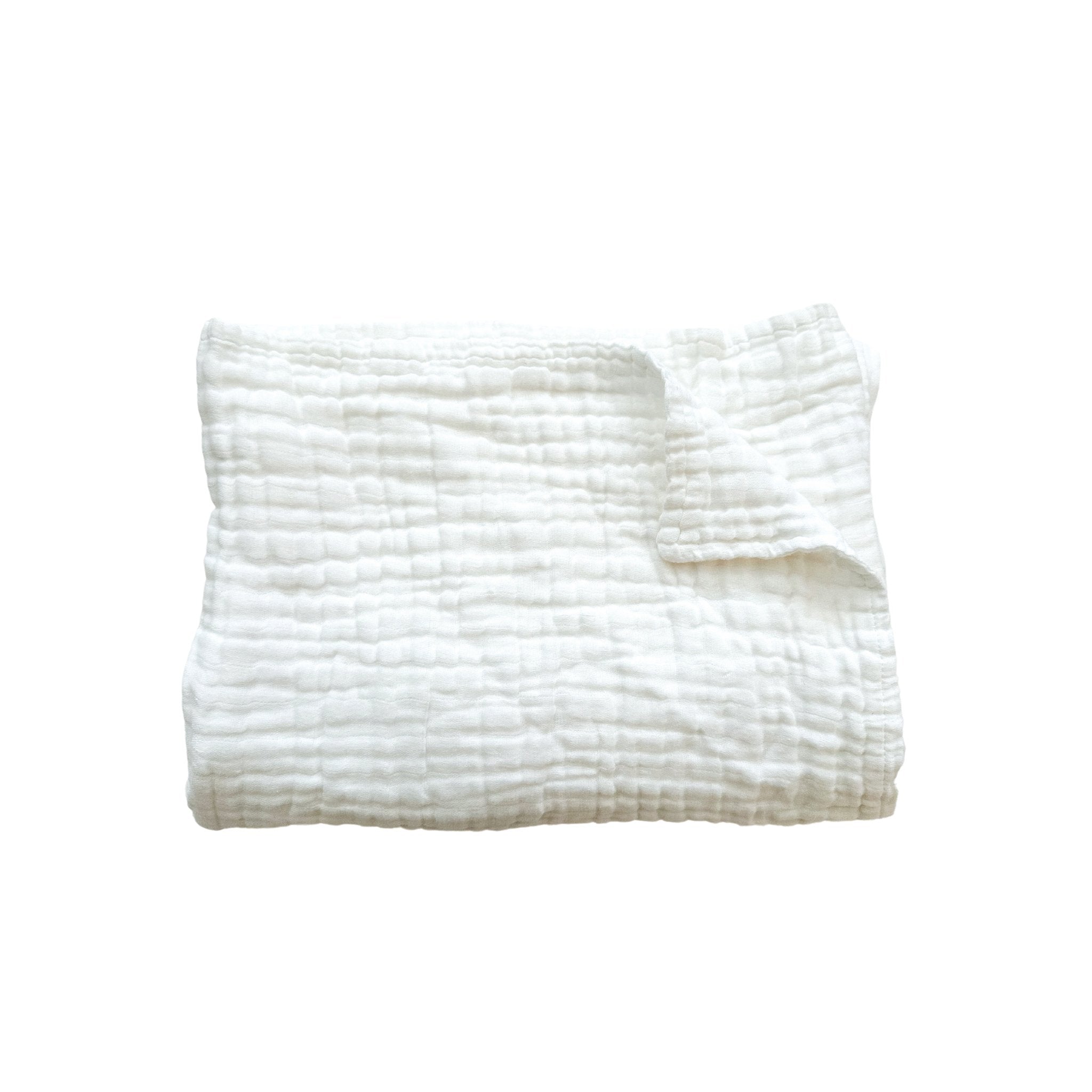 Muslin 6-layer Blanket - White