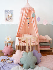 "pink Forget-me-not" Canopy