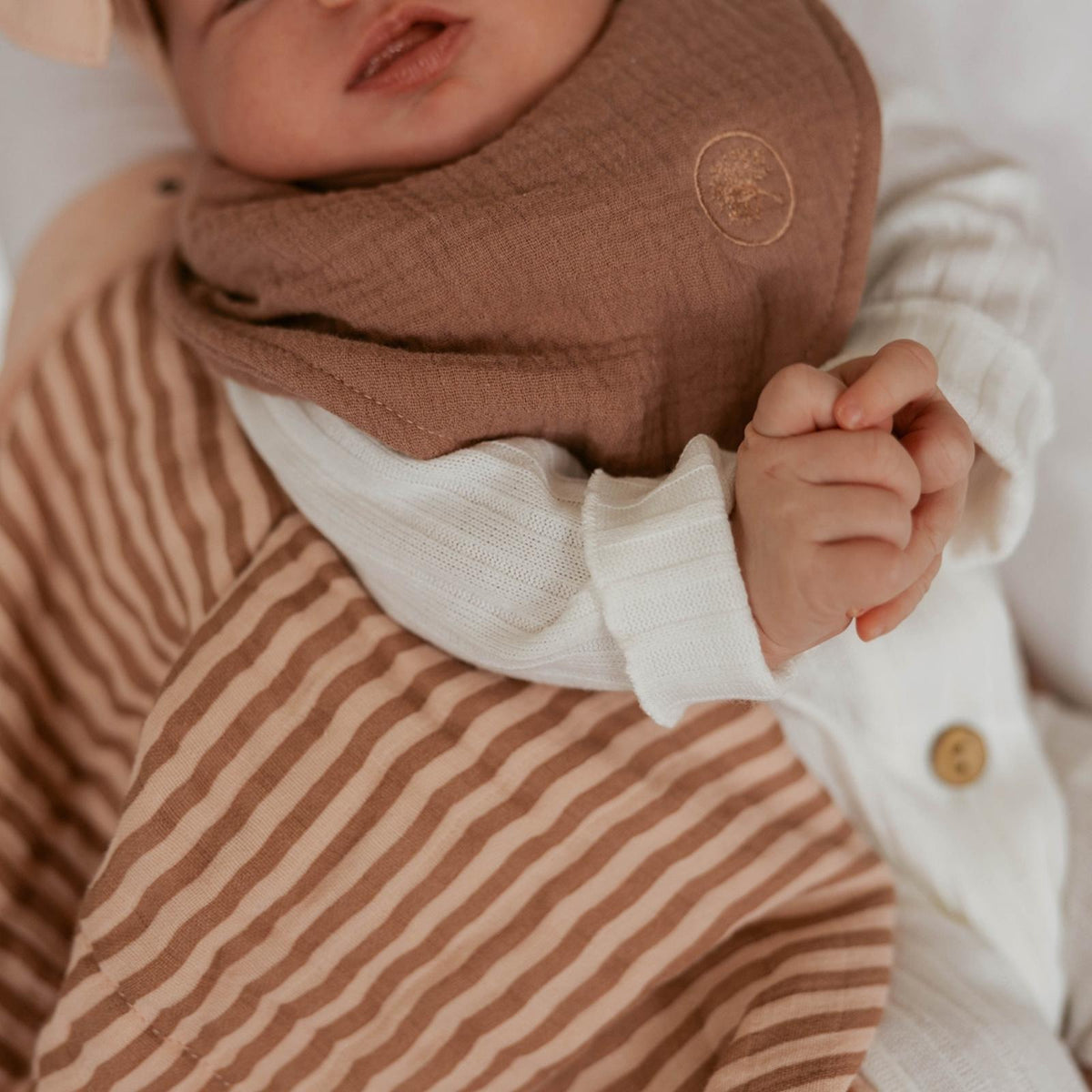 Bliss Muslin Bandana Bibs Set (4-pack)