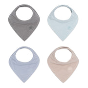 Stormy Muslin Bandana Bibs Set (4-pack)