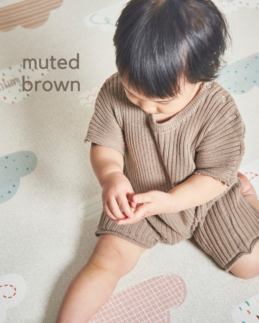 Ribbed Knit Romper