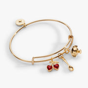 'my Cherry Amour' Ice-cream Sundae Multi Charm Bangle