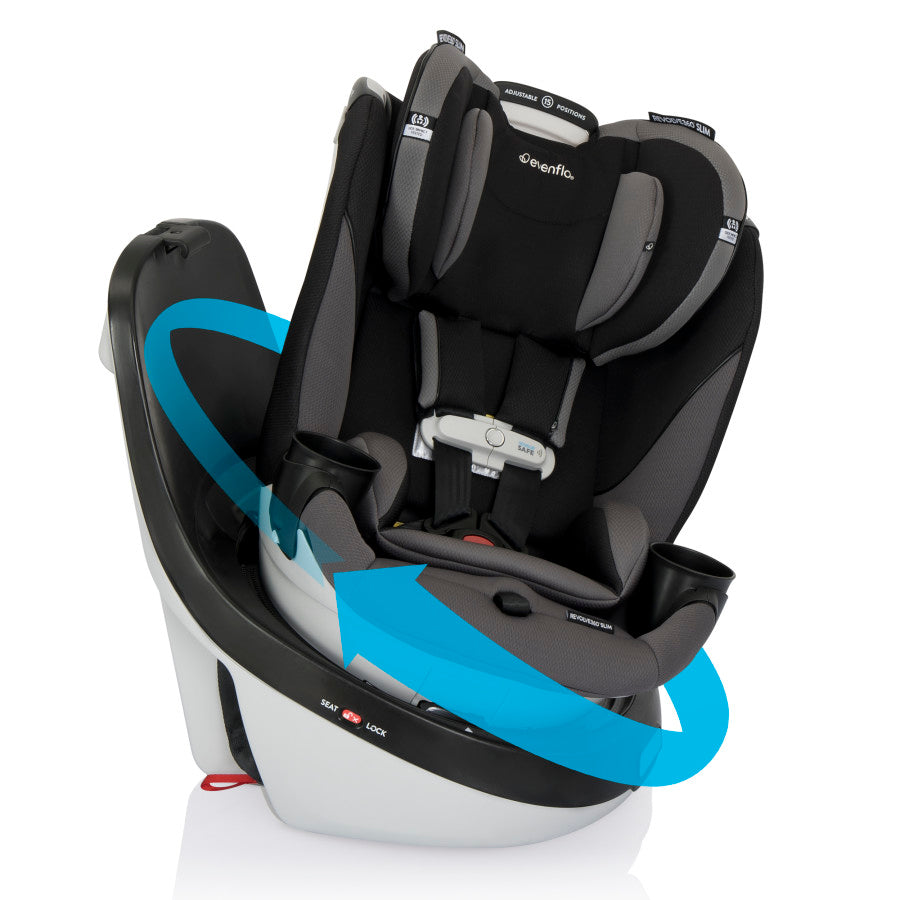 Revolve360 Slim 2-in-1 Rotational Car Seat With Sensorsafe