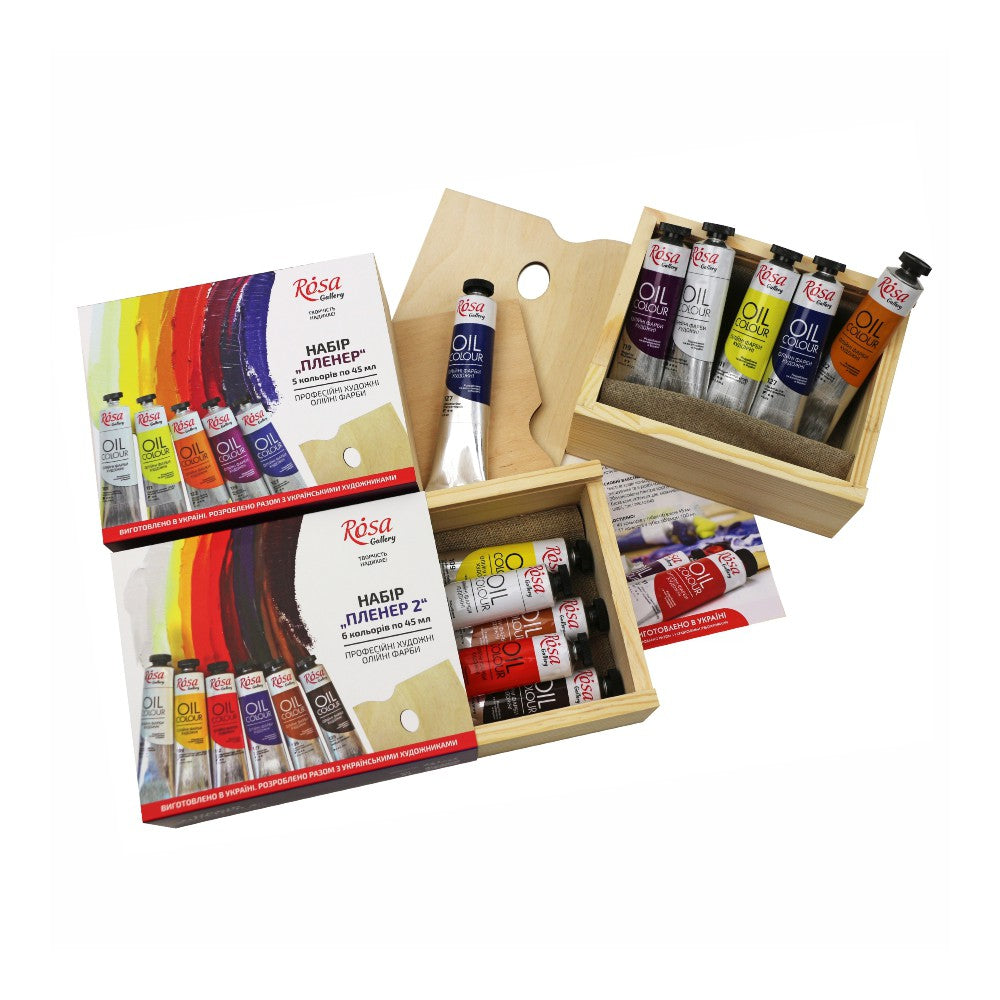 Oil Colours Set  "classic", 45ml/1.5oz, Rosa Gallery