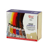 Oil Colours Set  "plein Air 2", 6*45ml/1.5oz, Rosa Gallery
