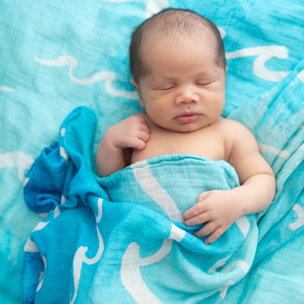 Nalu Muslin Swaddle Blanket