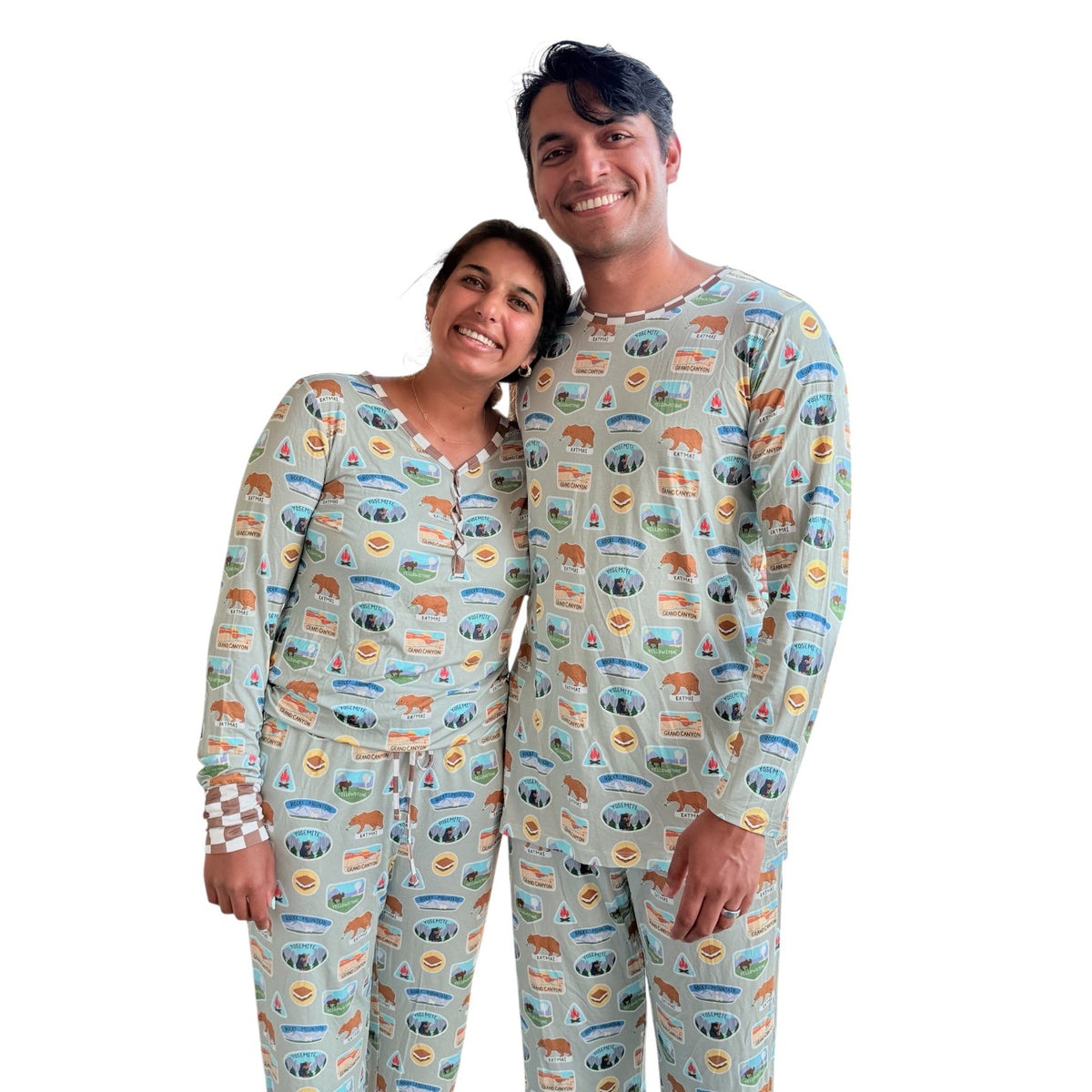 My First National Park Men’s Pajama Set | Soft Cozy Sleepwear |