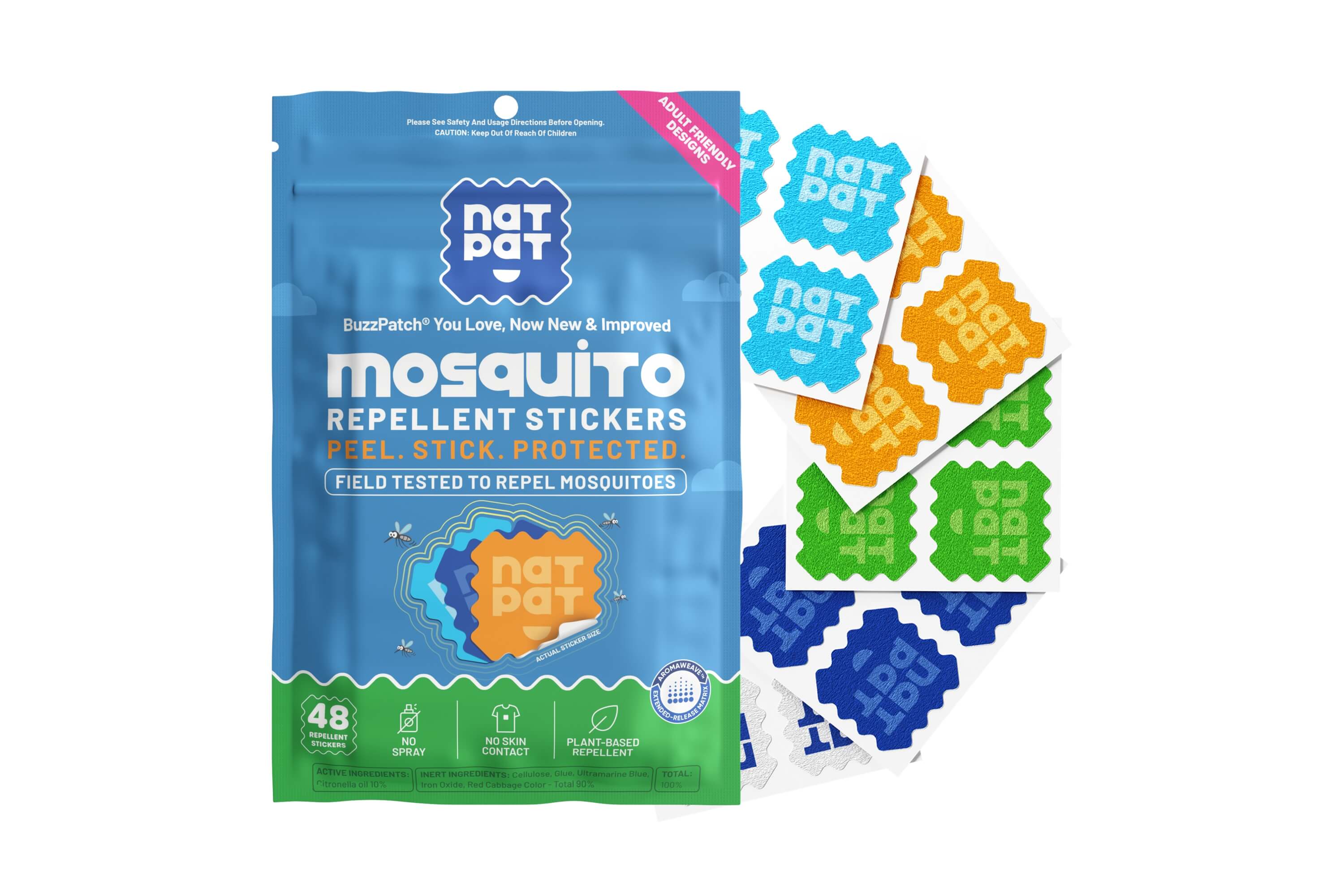 Mosquito Repellent Patches For Adults