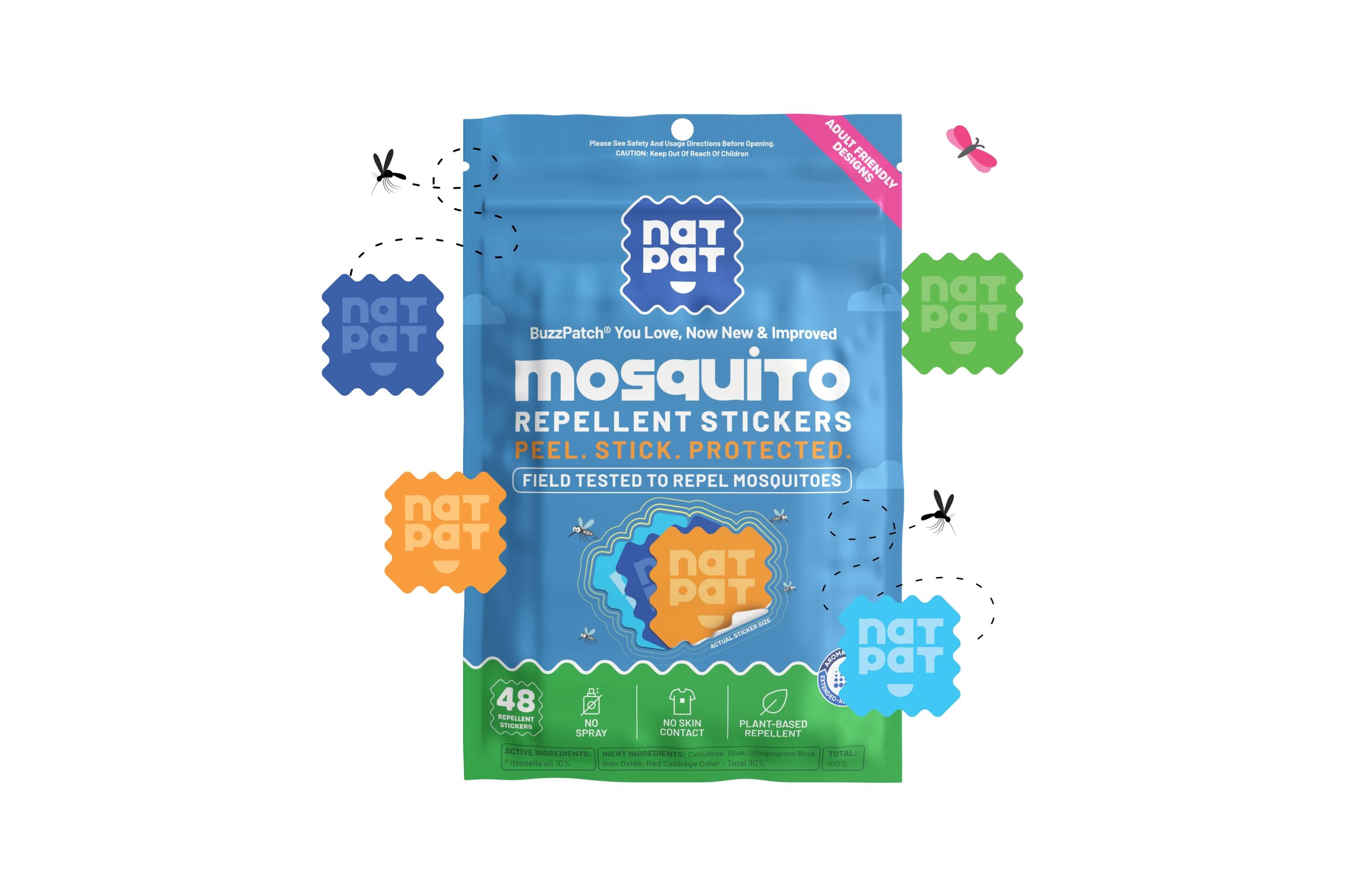 Mosquito Repellent Patches For Adults