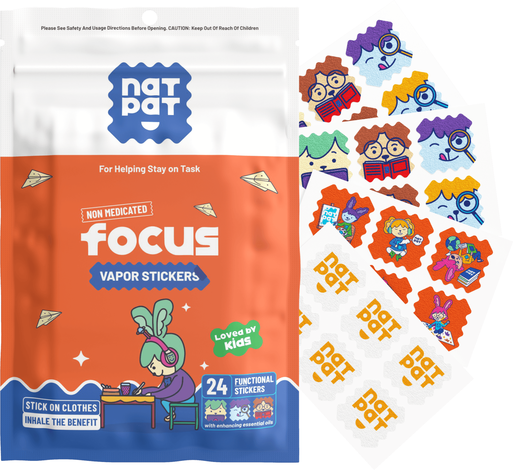 Focuspatch - Focus Enhancing Stickers