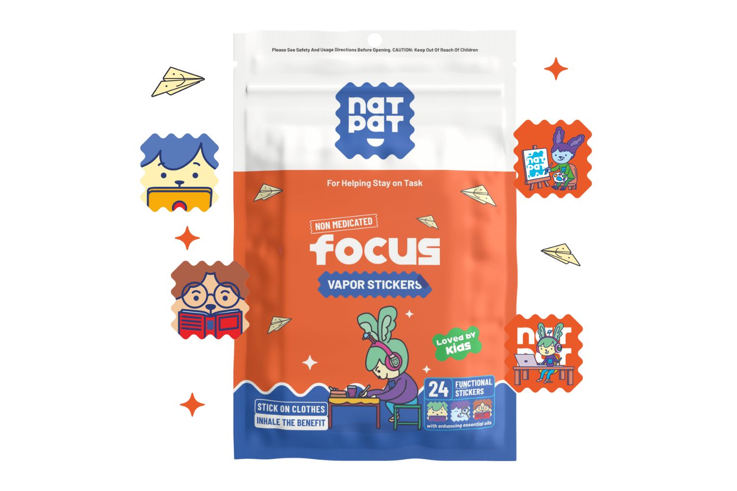Focuspatch - Focus Enhancing Stickers
