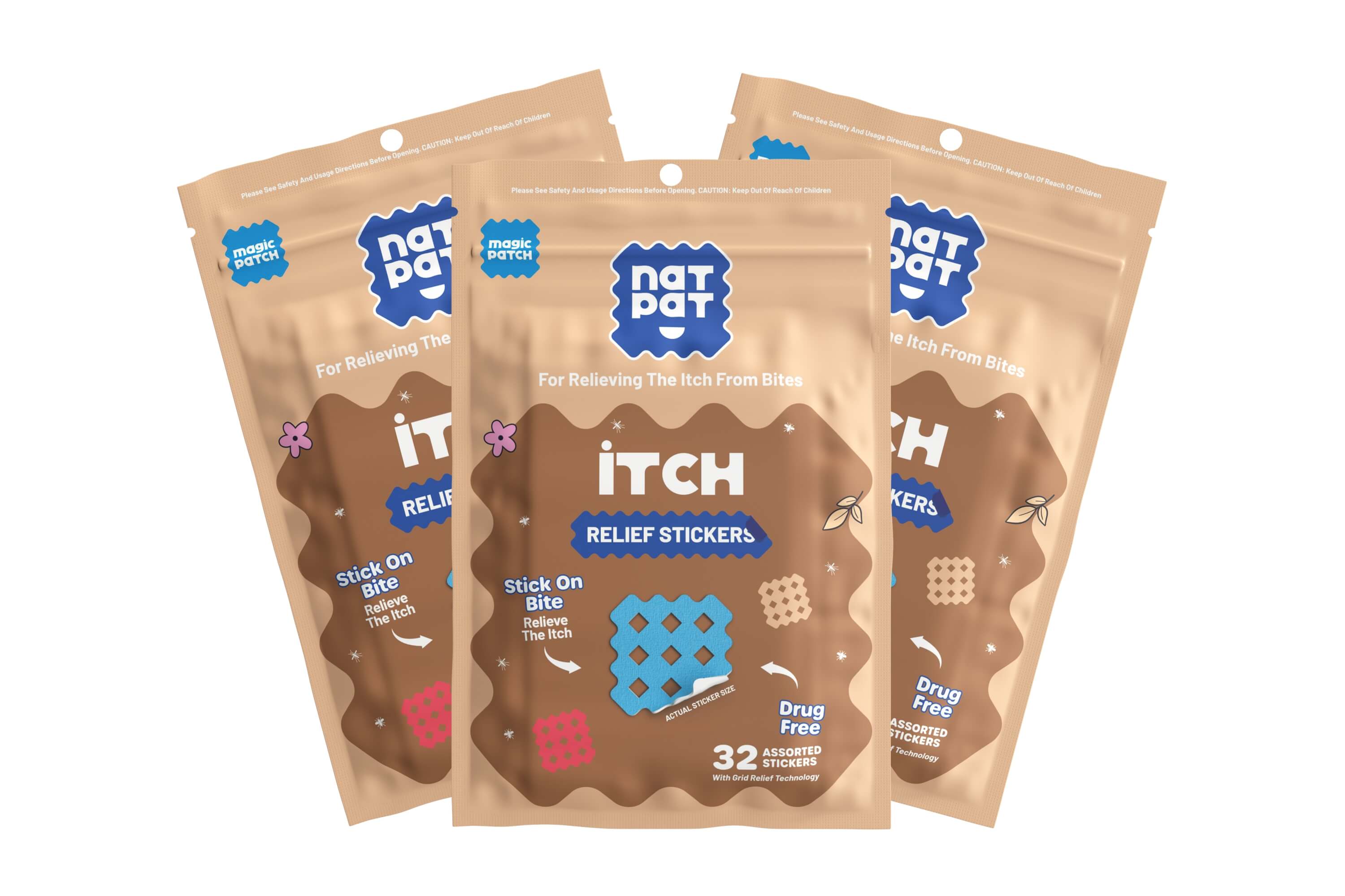 Magicpatch Itch Relief Patches | Anti-itch Treatment For Mosquito Bite Relief