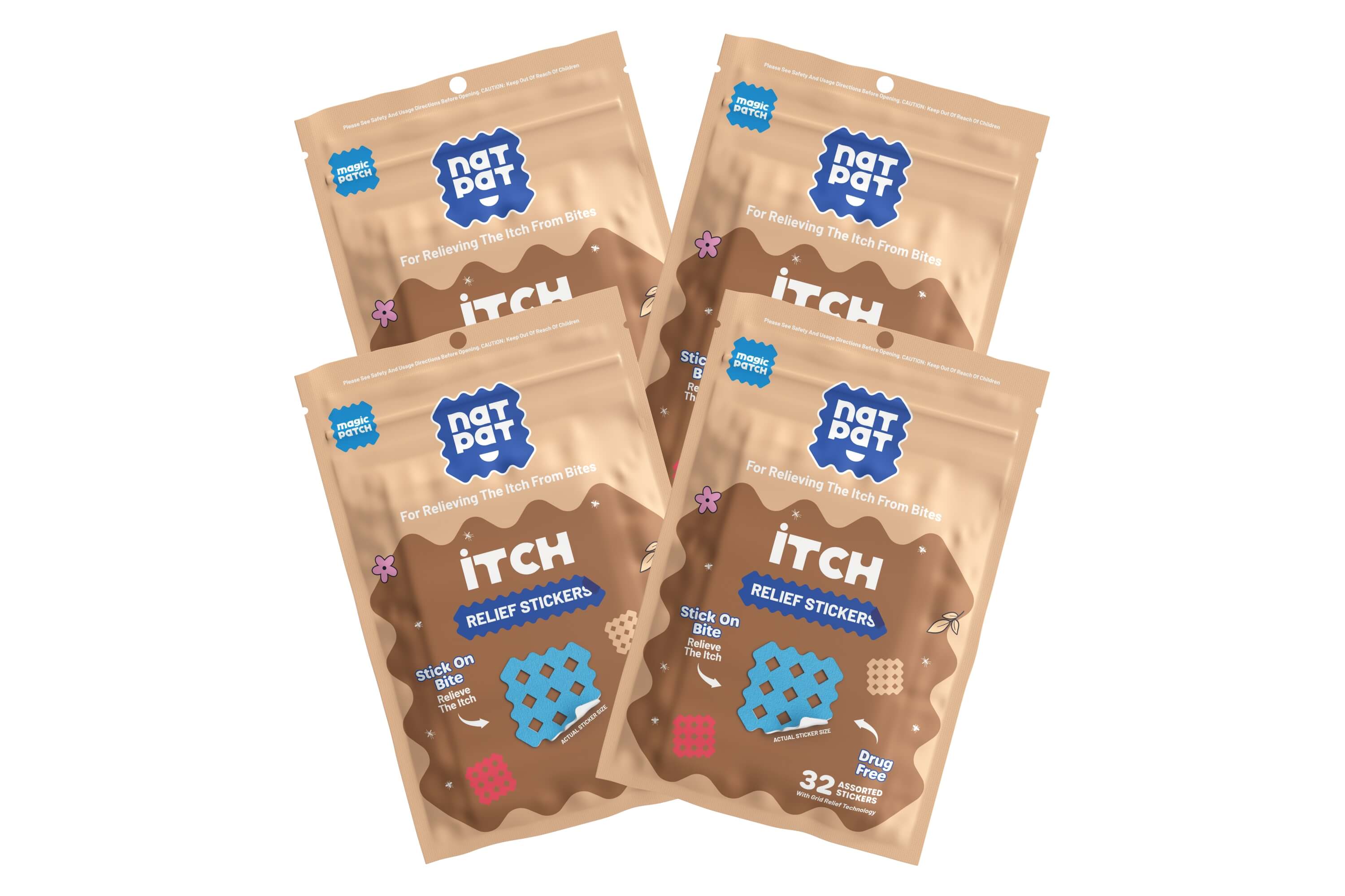 Magicpatch Itch Relief Patches | Anti-itch Treatment For Mosquito Bite Relief